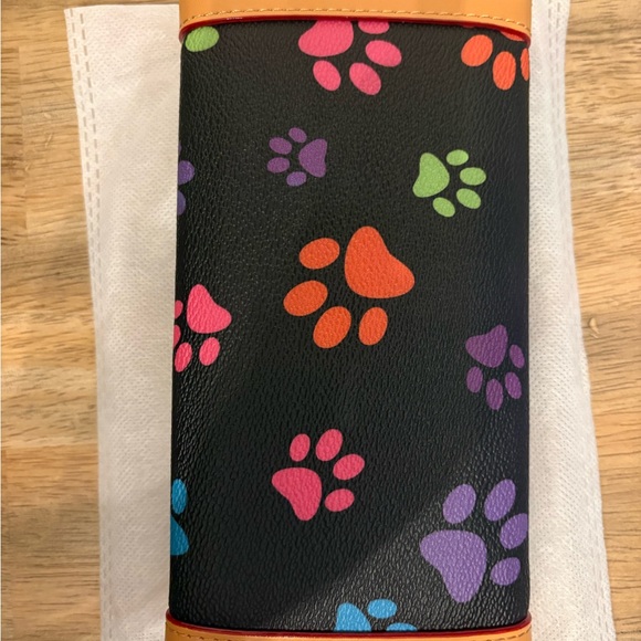 Colorful Paw Print Women's Wallet - Picture 2 of 7
